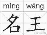 名王的拼音