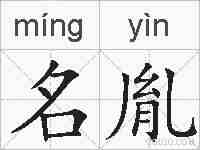 名胤的拼音