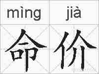 命价的拼音