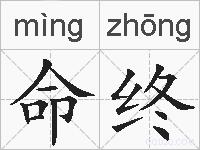 命终的拼音