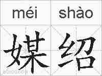 媒绍的拼音