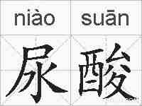 尿酸的拼音