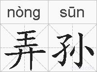 弄孙的拼音