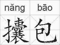 攮包的拼音