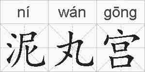 泥丸宫的拼音