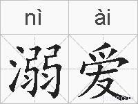 溺爱的拼音
