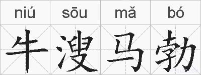 牛溲马勃的拼音