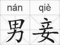 男妾的拼音