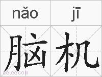 脑机的拼音