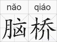 脑桥的拼音