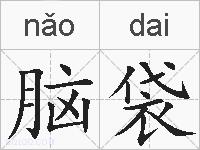 脑袋的拼音