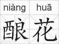 酿花的拼音