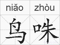 鸟咮的拼音