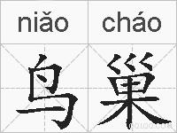 鸟巢的拼音