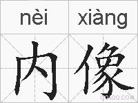 内像的拼音
