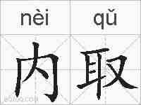 内取的拼音