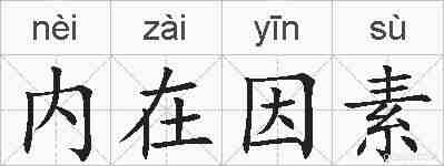 内在因素的拼音