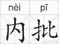 内批的拼音