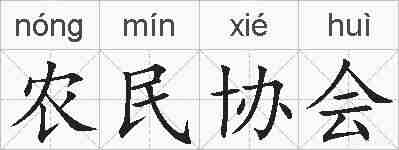农民协会的拼音