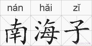 南海子的拼音
