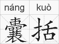 囊括的拼音