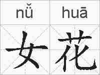 女花的拼音