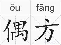 偶方的拼音