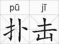 扑击的拼音