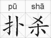 扑杀的拼音