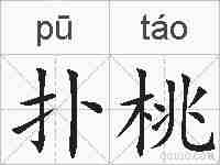扑桃的拼音