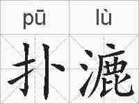 扑漉的拼音