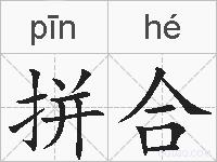 拼合的拼音