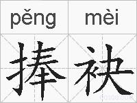 捧袂的拼音