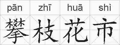 攀枝花市的拼音