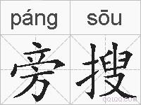 旁搜的拼音