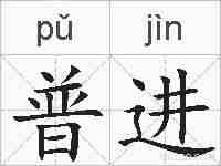 普进的拼音