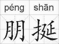 朋挻的拼音