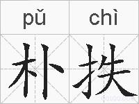 朴抶的拼音