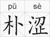 朴涩的拼音
