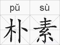 朴素的拼音