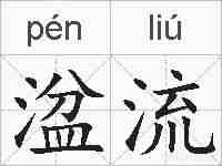 湓流的拼音