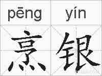 烹银的拼音