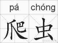 爬虫的拼音