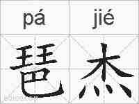 琶杰的拼音