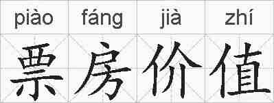 票房价值的拼音