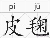 皮毱的拼音