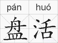 盘活的拼音