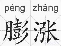 膨涨的拼音