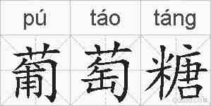 葡萄糖的拼音
