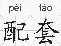 配套的拼音